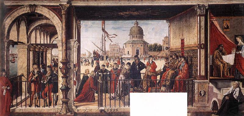 Arrival of the English Ambassadors g, CARPACCIO, Vittore